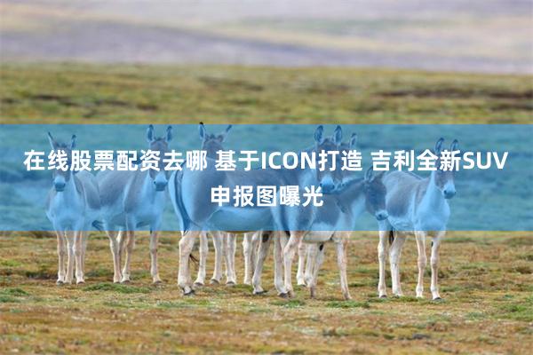 在线股票配资去哪 基于ICON打造 吉利全新SUV申报图曝光